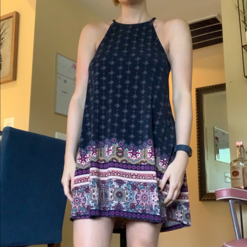 High Neck Dress - Wrinkle-free!